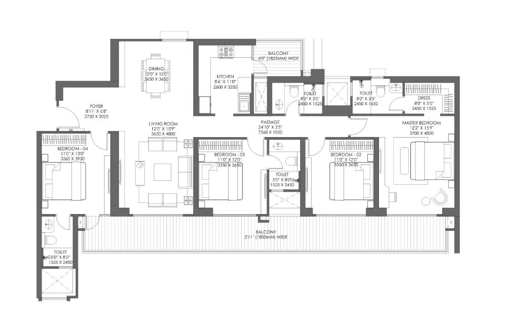 Godrej Majesty, Sector 12